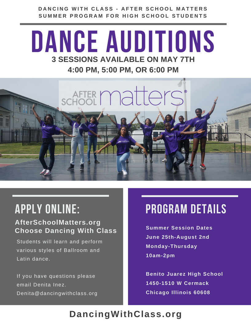 Dancing With Class After School Matters program