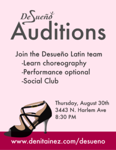 Desueno Latin Team Auditions