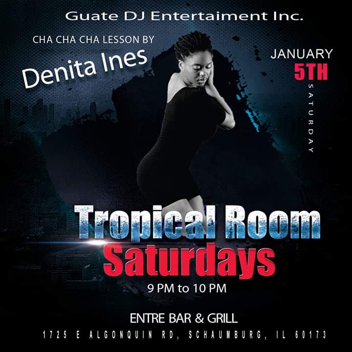 Denita Inez teaches at Tropical Room Saturdays on January 5th