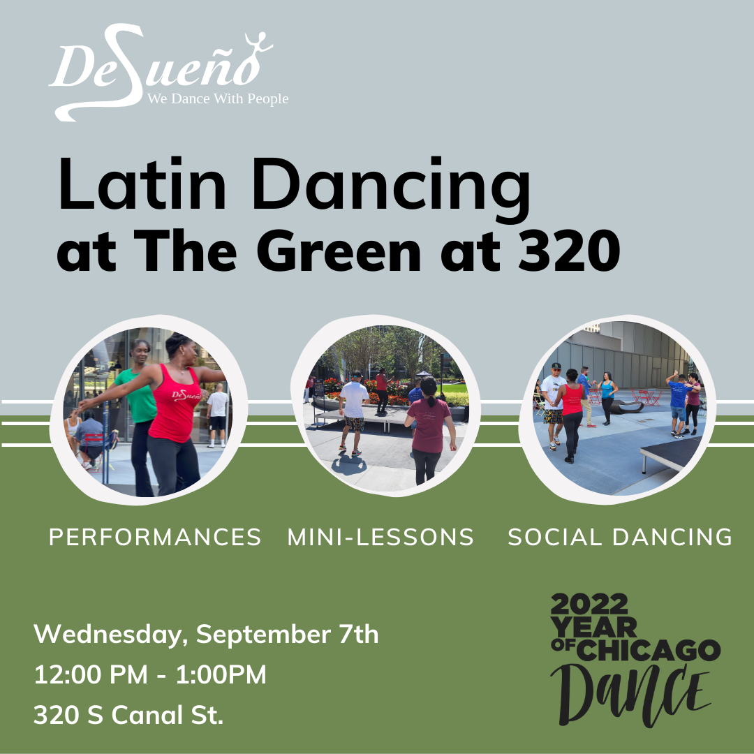 Lunchtime Latin Dancing in Downtown Chicago