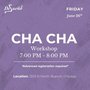 Cha Cha Cha dance workshop with Desueno in Chicago