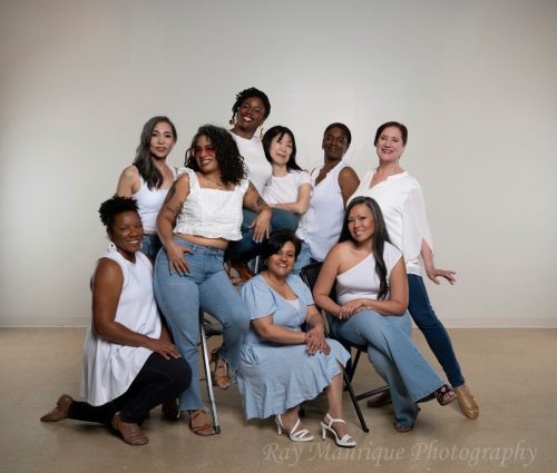 Desueño team photo with denim